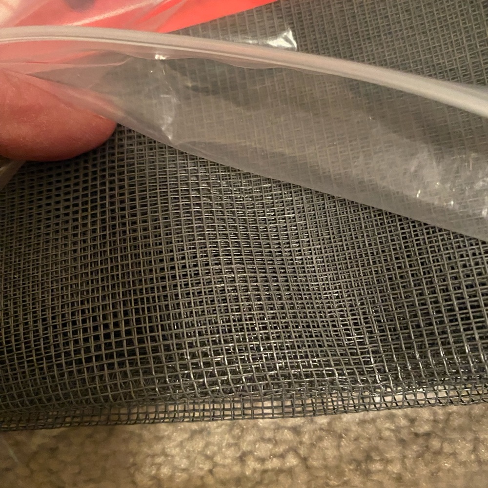 Magnetic Door Screen for Single door fits 36 x 96. Fiberglass Mesh Door Screen - Picture 5 of 7